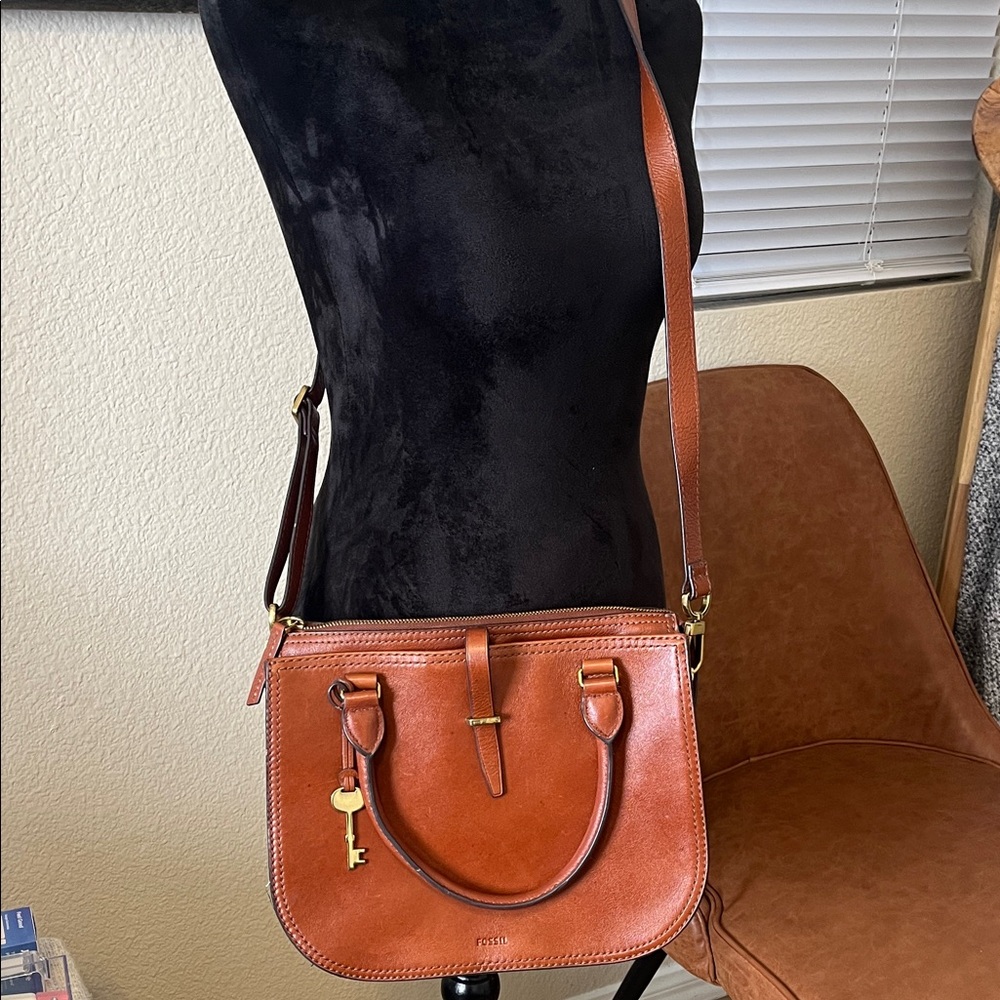 Fossil Ryder Leather Satchel